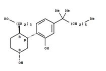 5-(1,1-二甲基庚基)-2-[5-羟基-2-(3-羟基丙基)环己基]苯酚